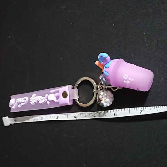 Purple 🎁 & Blue Cute Bag Charm/Key Ring Holder - Picture 5 of 5